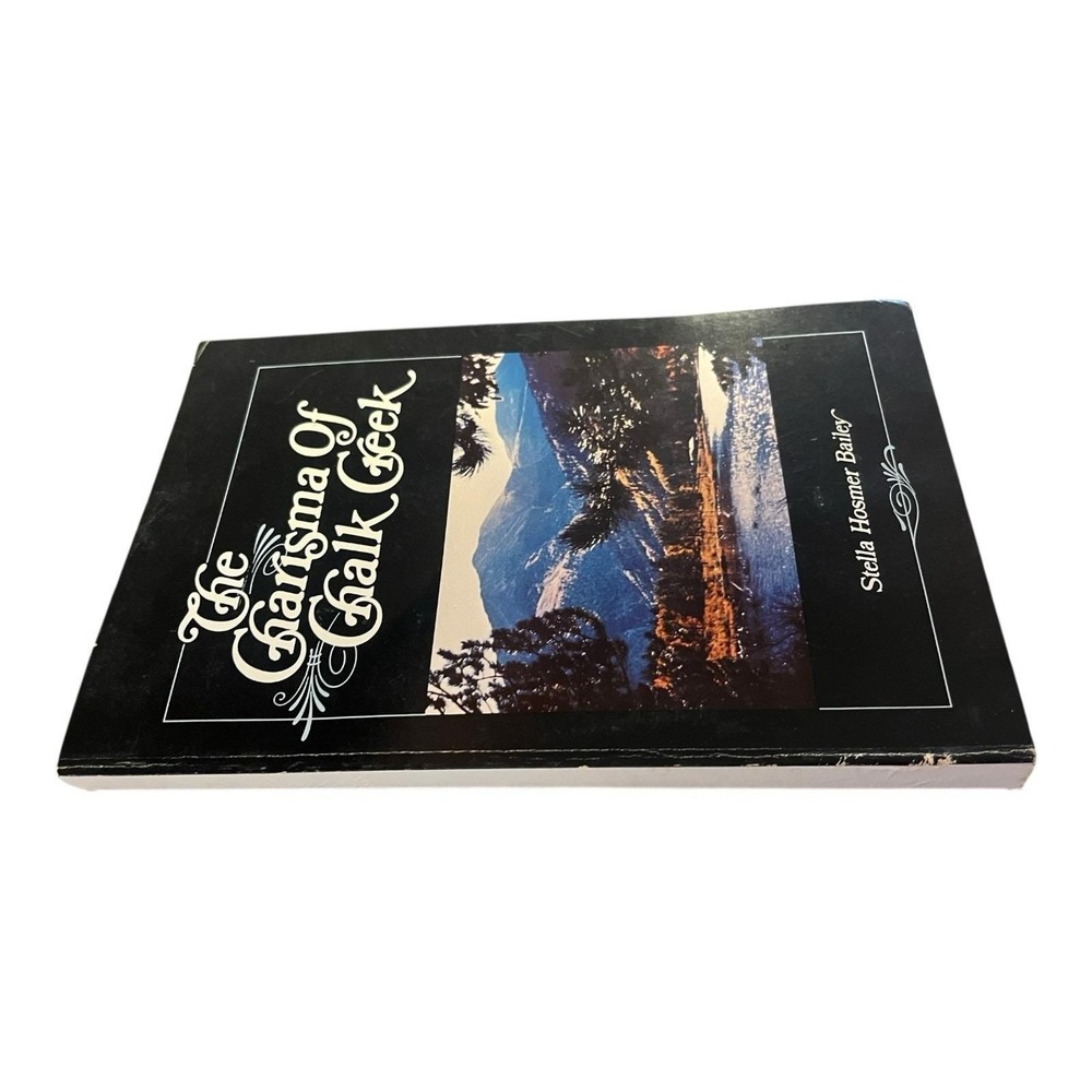 The Charisma Of Chalk Creek Signed Stella Hosmer Bailey Colorado History PB Book - Picture 2 of 7
